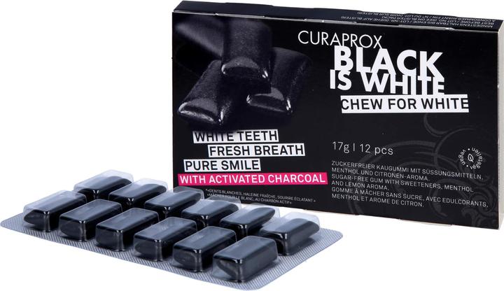 Produktbild Curaprox Black Is White (12 Stk., 23 g)