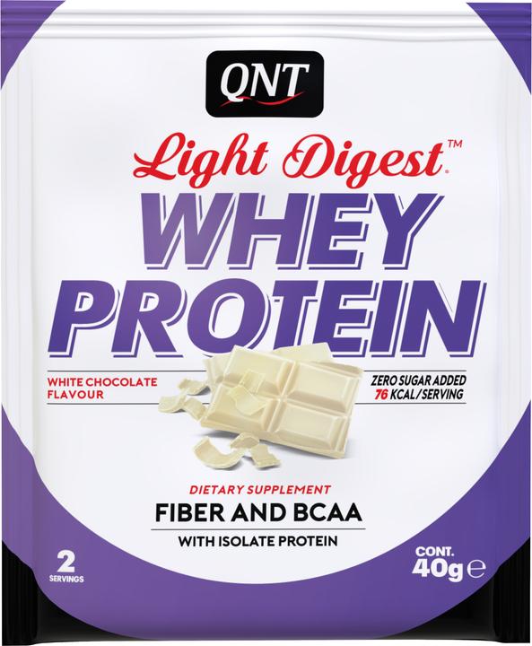 Actual product image QNT Light Digest Whey Protein (Flavour Mix, 16 pcs., 640 g)