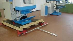 Produktbild Rotationsfahrwerk 4000 kg 760x560x110 mm