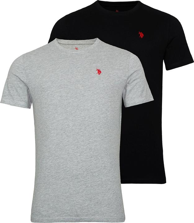 Actual product image U.S. Polo T-Shirt 2 Pack Shortsleeve R-Neck (XL)