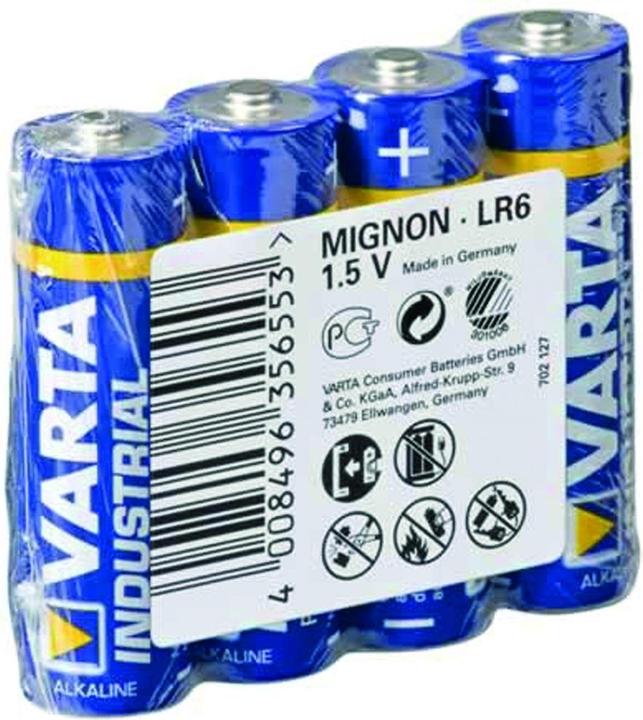 Produktbild Varta Industrial (4 Stk., AA, 2960 mAh)