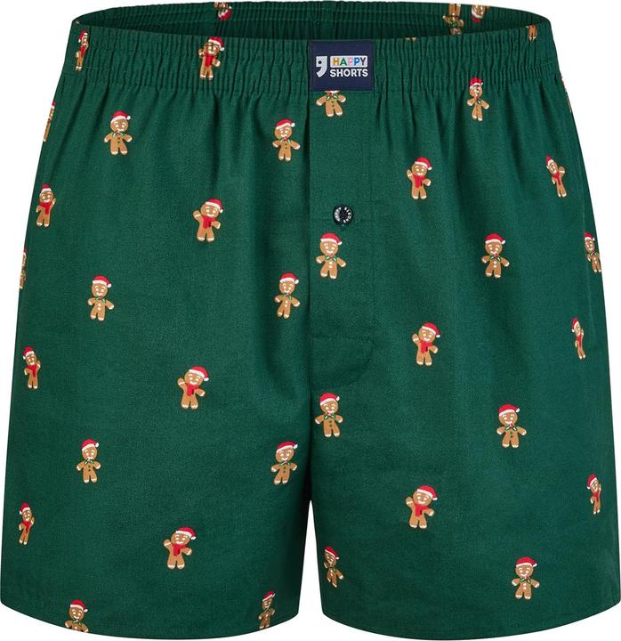 Produktbild Happy shorts Boxer X-mas Shorts, Geschenk, Weihnachten, Motiv (XL, 2er Pack)