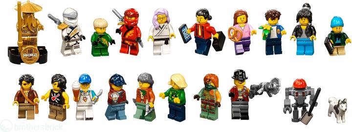 Produktbild LEGO Die Gärten von NINJAGO City (71741, LEGO Ninjago, LEGO Seltene Sets)