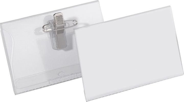 Produktbild Durable Kombiklemme mit Nadel und Klemme zum Anstecken oder Anklemmen