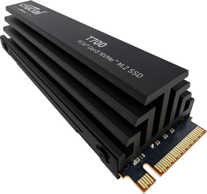 Actual product image Crucial T700 with Heatsink (4000 GB, M.2 2280)