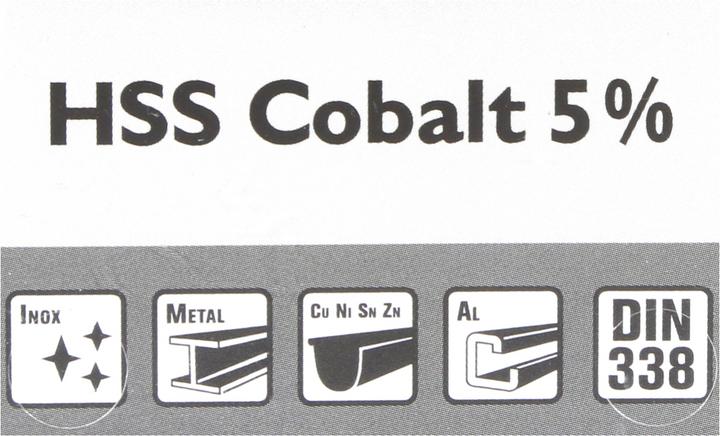 Immagine prodotto Fein J Set di punte HSS Cobalt 5% / 2-8 mm - 6 pezzi ( 63111017010 ) (2 mm, 4 mm, 5 mm, 6 mm, 3 mm, 8 mm)