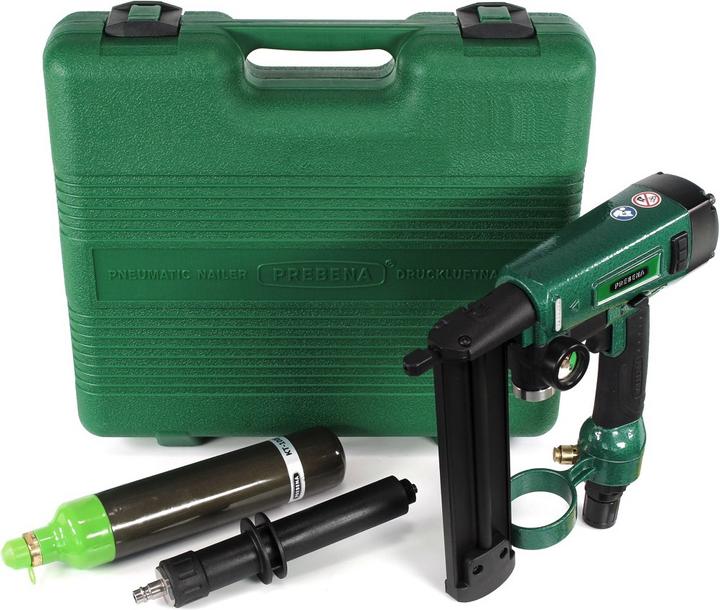 Actual product image Prebena PKT-2-J50SD-S Air pressure cartridges - air nailer 3,5-10 bar in carrying case