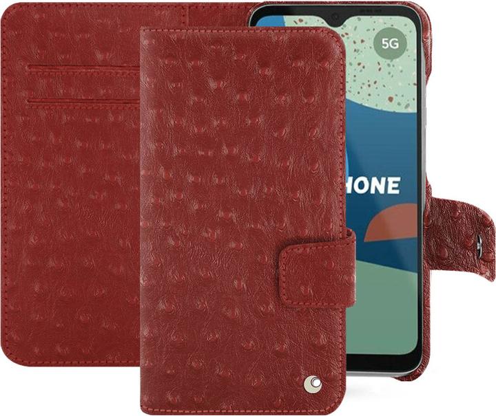 Actual product image Noreve Leather wallet with horizontal flap (Fairphone 4)