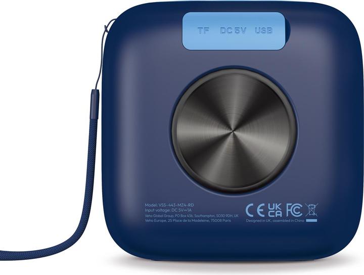 Productafbeelding veho Mz-4 Portable Bluetooth Speaker-Bl