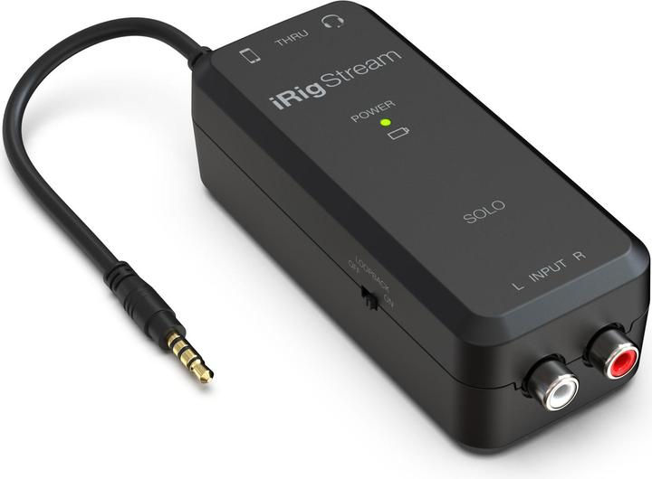 Produktbild IK Multimedia iRig Stream Solo (3.5mm Klinke)