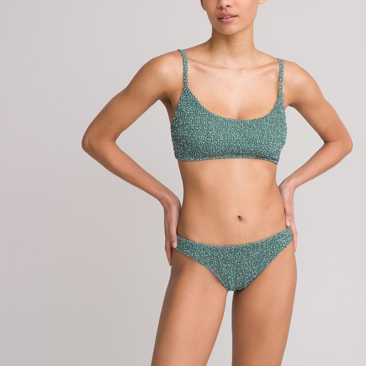 Produktbild La Redoute Collections Getupftes Bikini-Oberteil (42)