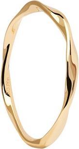 Pd Paola PDPAOLA - Minimalist gold-plated ring SPIRAL Gold AN01-804 - Circuit: 48 mm (48)
