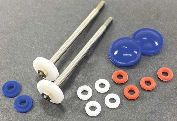 Produktbild Absima Kolbenstangenset f. 1:8 /125mm Stossdämpfer (2)
