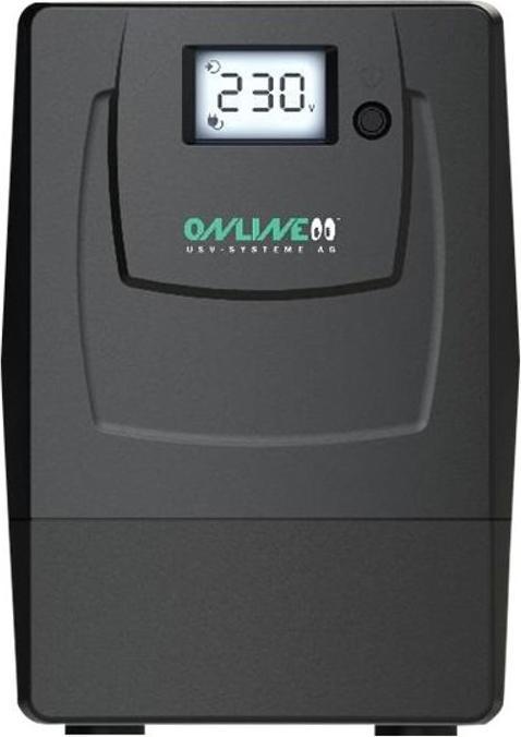 Image du produit Online USV YUNTO Smile 800 800VA/480W onduleur interactif en ligne (800 VA, 480 W, Line-interactive Onduleur)