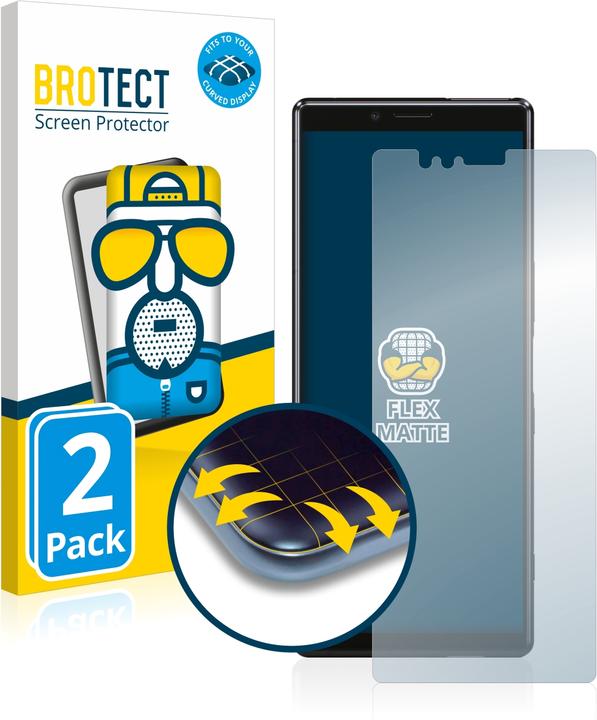 Actual product image BROTECT Full-Cover Protector Matte (2 Piece, Sony Xperia 1)