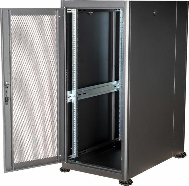 Produktbild equip Serverschrank 19" 26U 600x1000mm schwarz (26 HE, 19 Zoll Rack)