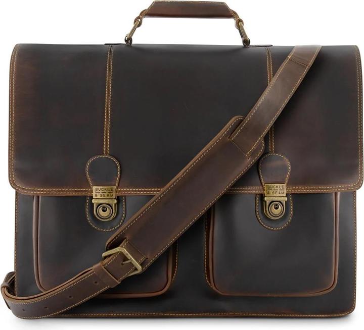 Actual product image Buckle & Seam Briefcase Nevada