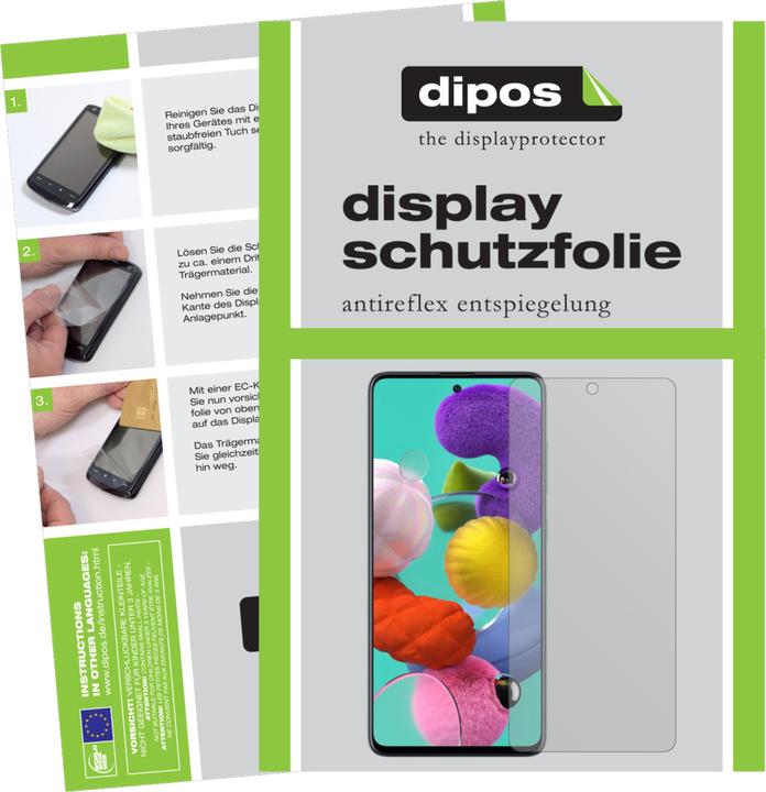 Actual product image Dipos Screen Protector Anti-Glare (1 Piece, Samsung Galaxy A51 5G)