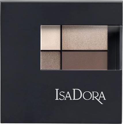 Actual product image Isadora Eye Shadow quadruple eye shadow 04 Cappucino 4g (04 Cappucino)