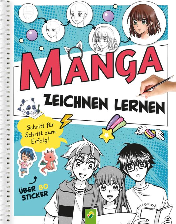 Produktbild Manga Zeichnen lernen. Schritt für Schritt zum Erfolg! (Deutsch, Désirée Kunstmann, 2025)