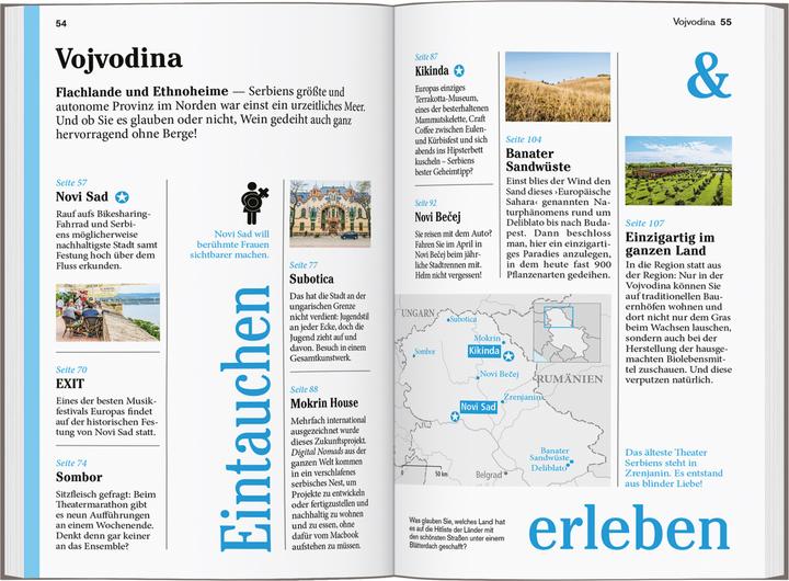 Produktbild Reise-Taschenbuch Reiseführer Serbien (Deutsch, Matthias Pasler, 2025)