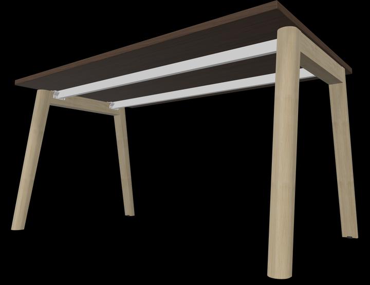 Actual product image Narbutas Nova Wood desk (1400 x 800 x 740 mm)