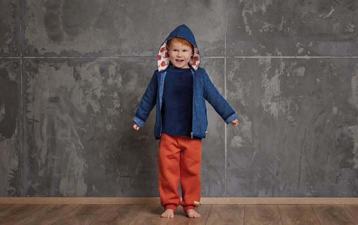 Actual product image loud + proud Jacket Wool Fleece Ultramarine (80)
