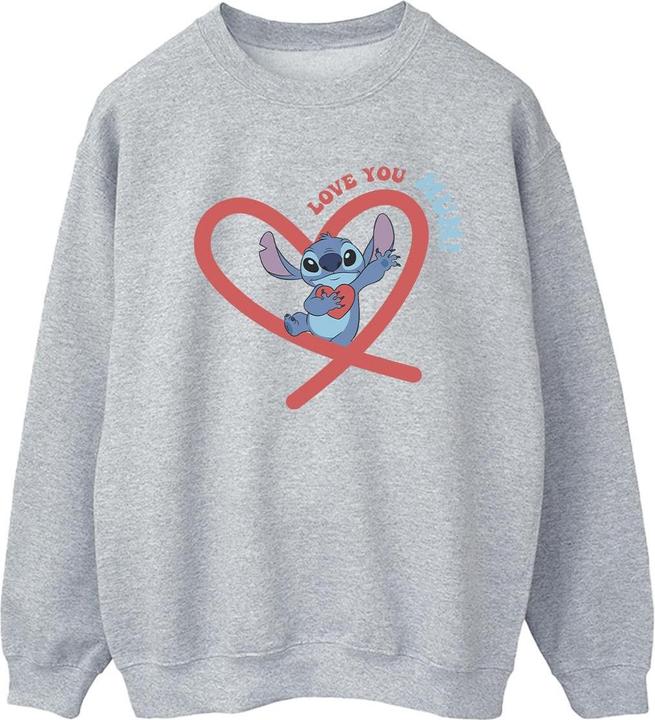 Disney Lilo & Stitch Love You Mum Sweatshirt (M)