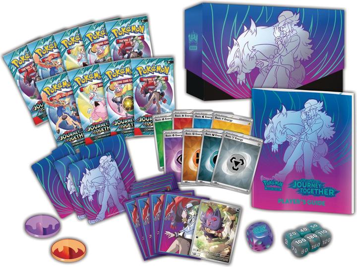 Actual product image Pokémon PKM: Scarlet & Violet - Set 08 - Elite Trainer Box (English, Elite / Top Trainer Box)
