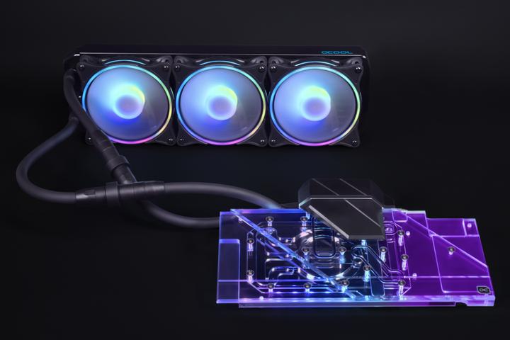 Produktbild Alphacool Eiswolf 2 GPU AIO 360mm Radeon RX 6800/6800XT ROG Strix/TUF mit Backplate