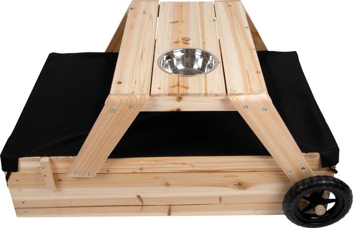 Productafbeelding small foot Zandbak met zitje en moddertafel