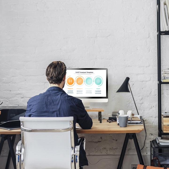 Actual product image Relaxdays Monitor stand