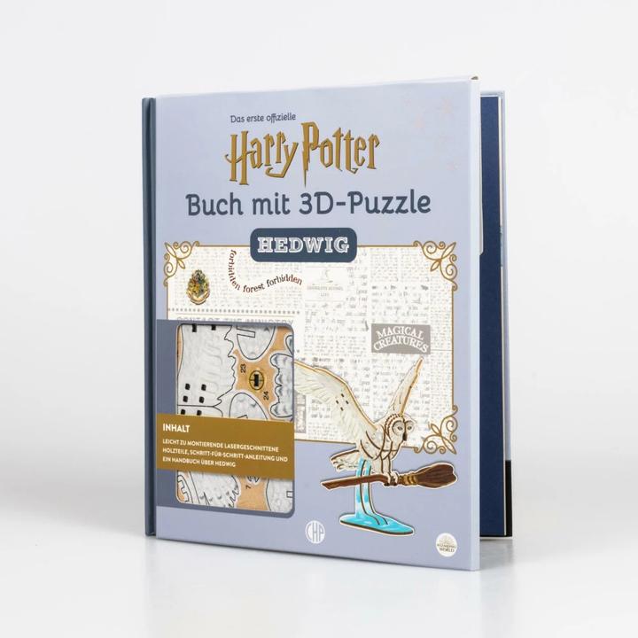 Actual product image Harry Potter - Hedwig - Das offizielle Buch mit 3D-Puzzle Fan-Art (German, Jody, Revenson, 2023)