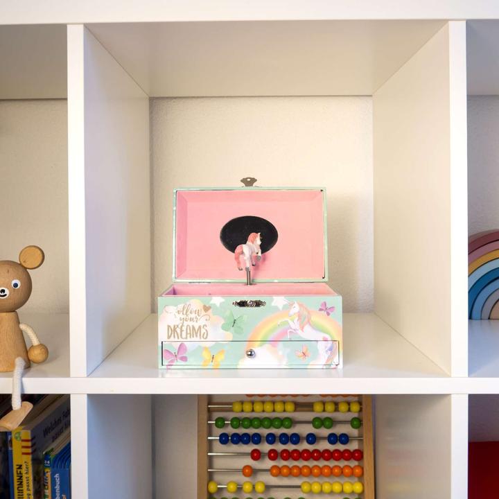 Actual product image Intirilife Schmuckschatulle mit Spieluhr und Musik für Kinder