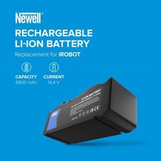 Produktbild Newell Newell-Ersatzbatterie 4624864, ABL-D1, ABL-D2 6800 mAh für iRobot