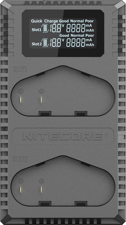 Actual product image Nitecore UCN4 PRO - für Canon Cameras (Camera battery charger)