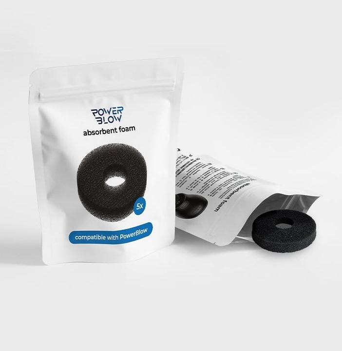 Actual product image Kiiroo Power Blow Absorbent Foam, 5-Pack