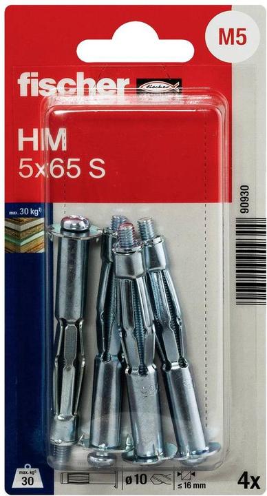 Produktbild Fischer Hohlraumdübel (4 Stk.)