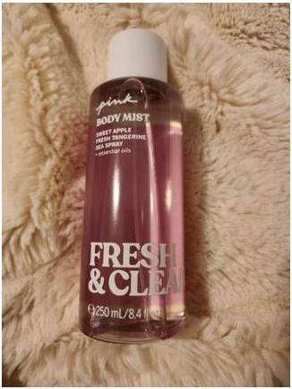 Produktbild Victoria's Secret PINK Body Mist Fresh & Clean 8.4 fl oz (Körperlotion, 250 ml)