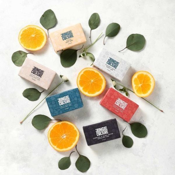 Immagine prodotto Jungle Culture - Sapone corpo peeling allo zenzero e spezie, rifiuti zero (Sapone esfoliante, Sapone duro)