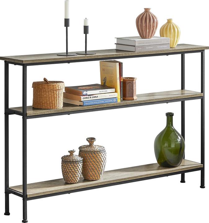 Actual product image SoBuy Console table with 3 shelves