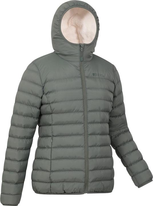 Immagine prodotto Mountain Warehouse Giacca imbottita da donna/ragazzo foderata in pelliccia sintetica (34)