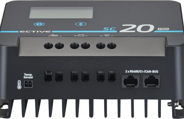Produktbild Ective SC 20 Pro | MPPT Solar-Laderegler 12V/24V 20A | 2. Generation