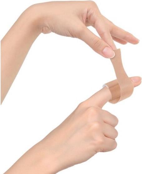Produktbild Lifemed Finger-Strips „Flexible“ 12 x 2 cm hautfarben (10 x)