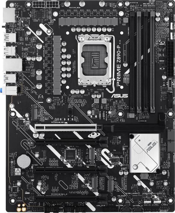 Actual product image ASUS PRIME Z890-P (LGA 1851, Intel Z890, ATX)