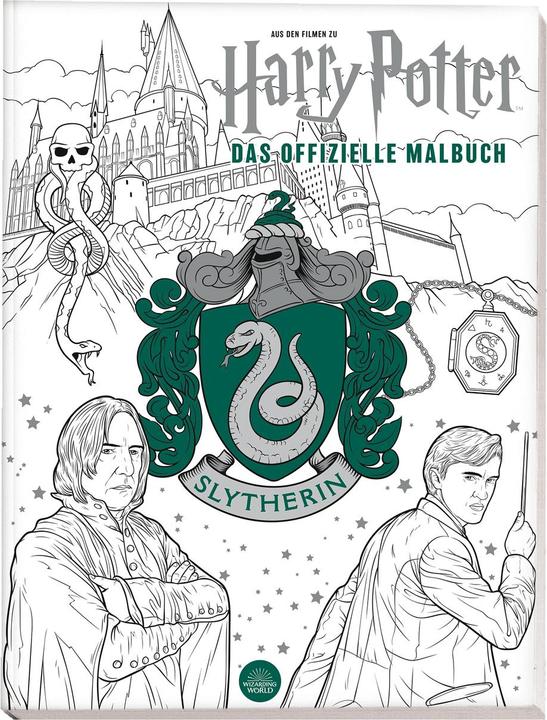 Image du produit Panini Extraits des films Harry Potter : Le livre officiel de coloriage : Serpentard