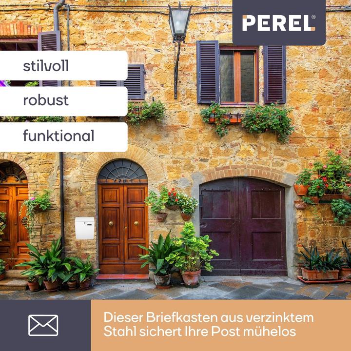 Actual product image Velleman Briefkasten - Nice - Weiss