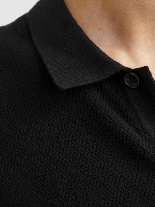 Actual product image Jack & Jones Jjeemil Knit Structure Shirt Ss Sn (L)