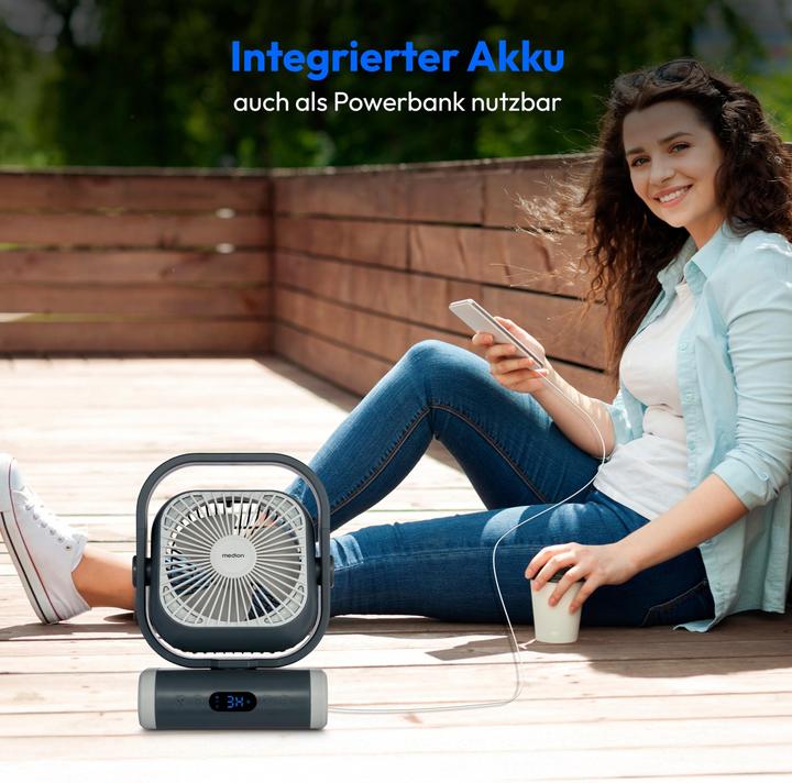 Produktbild Medion LIFE Camping Ventilator E10 TF (48 dB)