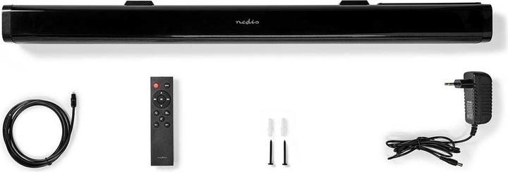 Actual product image Nedis Soundbar | 2.0 | DSP programmes | 40 W | 1x 3.5 mm / 1x Coax Audio / 1x Optical / 1x USB | 1x H (40 W, 2.0 Channel)